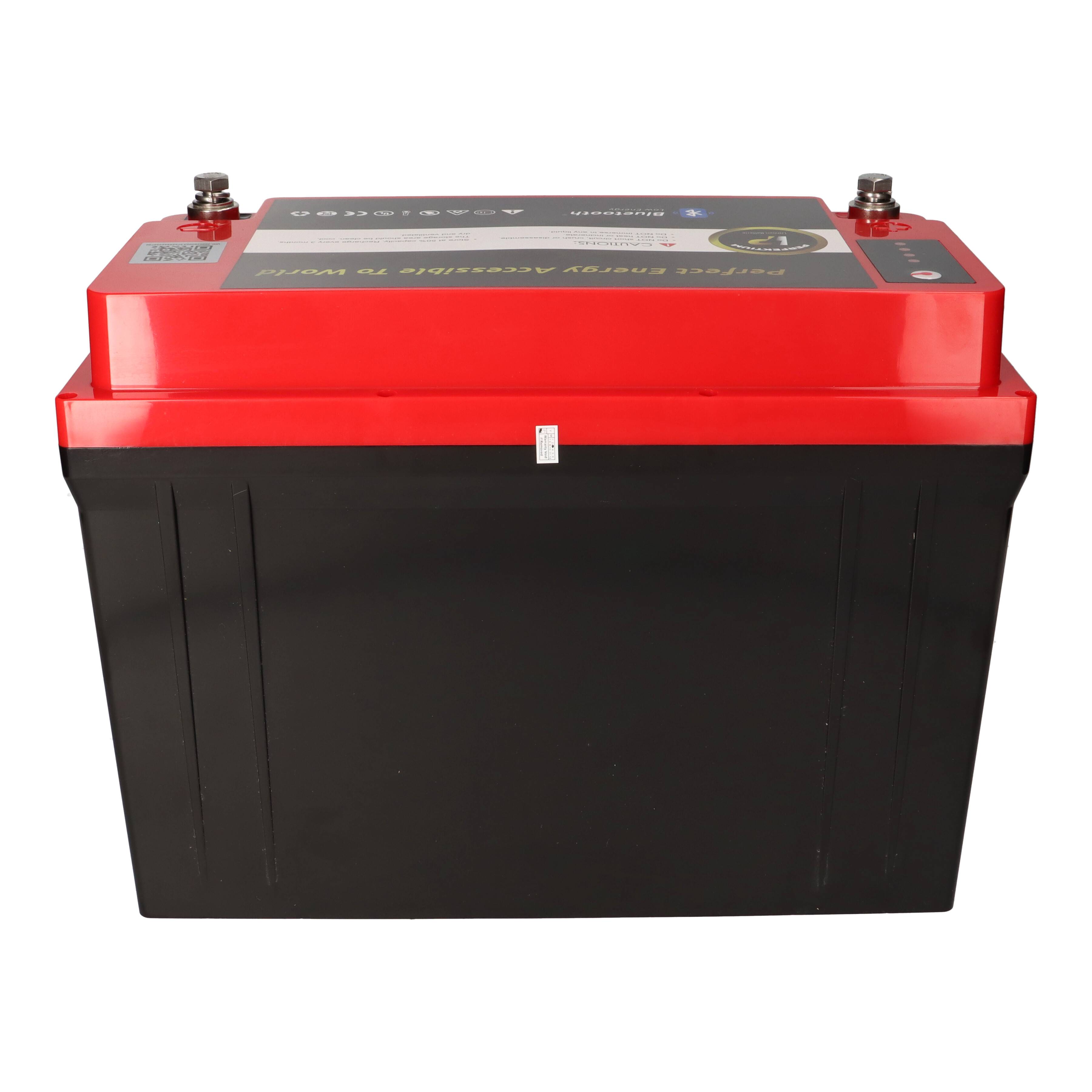Perfektium LiFePO4 Batterie 12.8V 100Ah mit BMS Heizfolie & Bluetooth mit 0% MwSt nach §12 Abs. 3 UstG