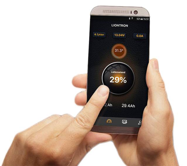 LIONTRON LiFePO4 Akku 12,8V 40Ah LX Smart BMS mit Bluetooth mit 0% MwSt nach §12 Abs. 3 UstG