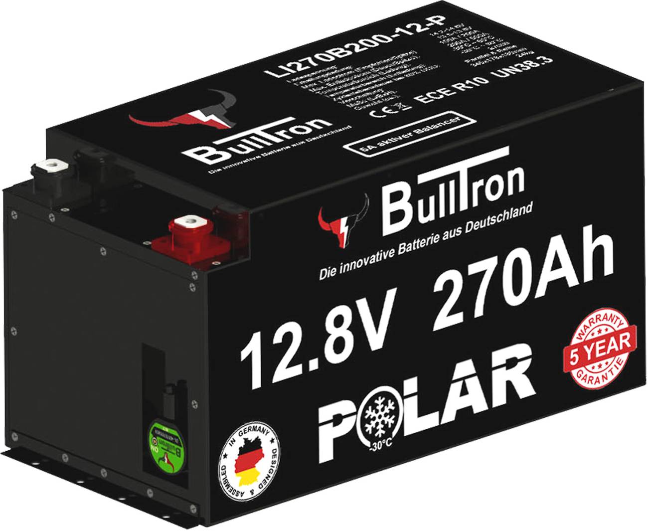 BullTron LI270B200-12-P 12,8V 270Ah Polar Smart BMS Bluetooth