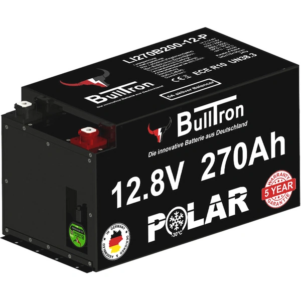 BullTron LI270B200-12-P 12,8V 270Ah Polar Smart BMS Bluetooth BullTron LI270B200-12-P 12,8V 270Ah Polar Smart BMS Bluetooth