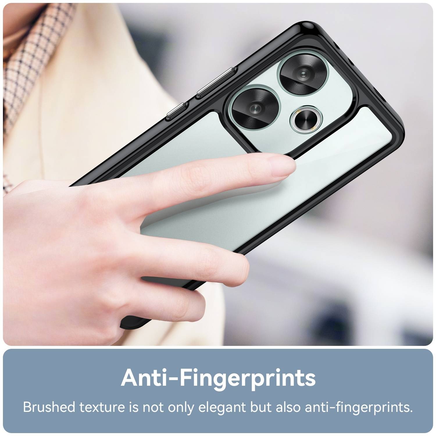 Für Xiaomi Poco F6 5G / Redmi Turbo 3 Colorful TPU Acryl Hybrid Hülle