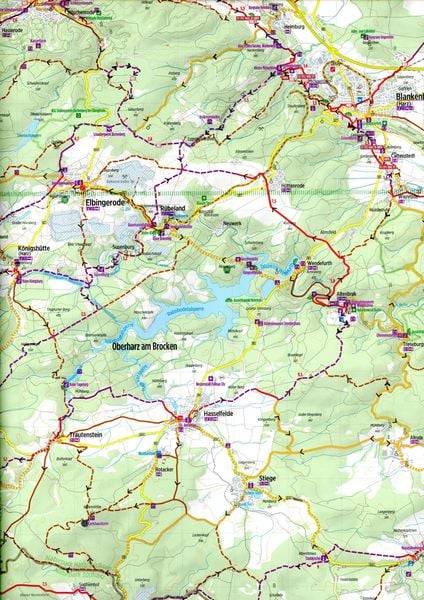 Radkarte Harz 1:75.000 (RK-SAA05)