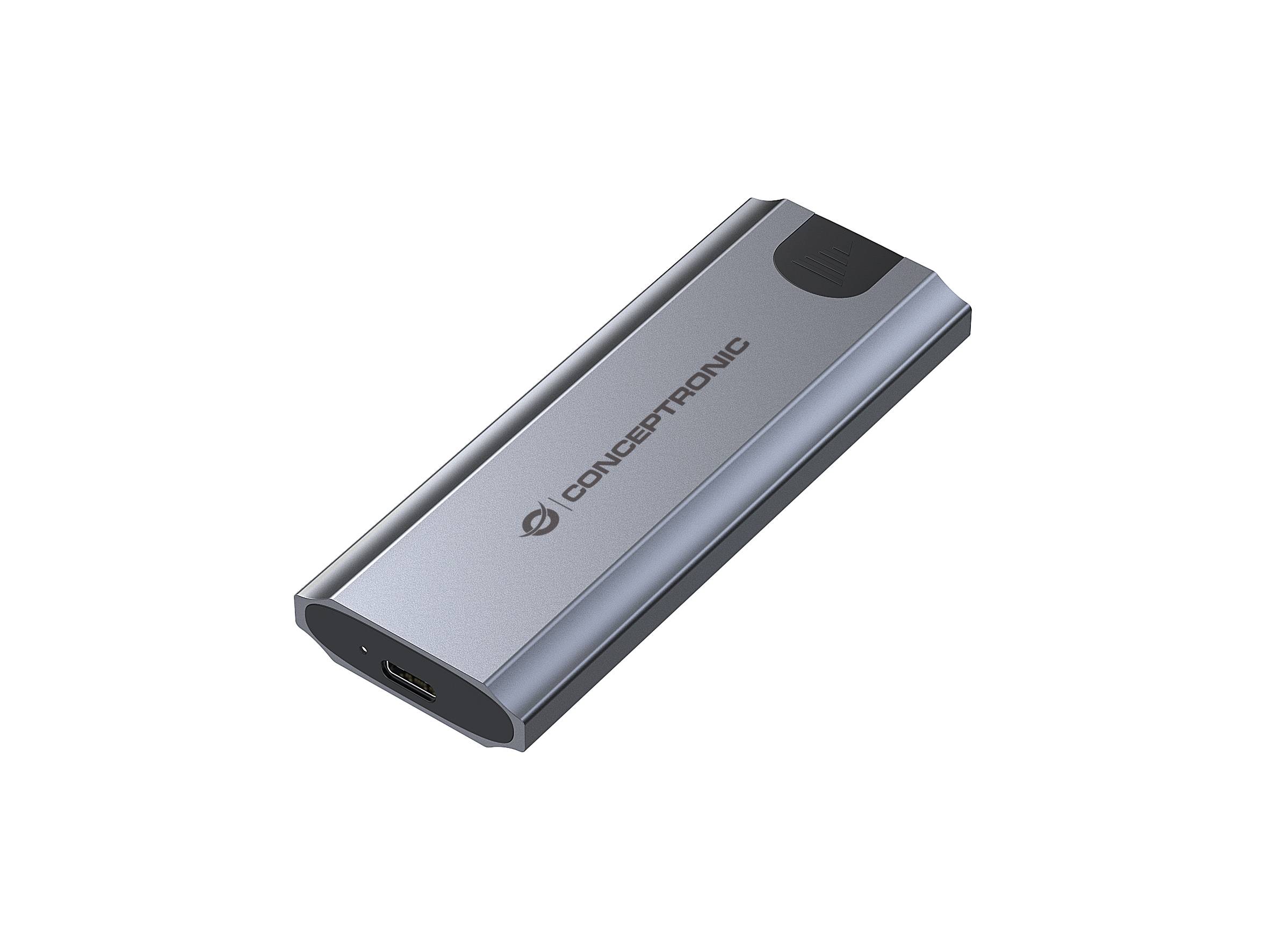 Conceptronic DANTE05G M.2 NVMe SSD Enclosure USB 3.2 Gen 2 - HDD-Wechselrahmen - USB 3.0
