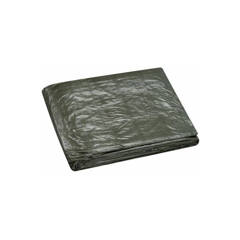 WESTEX Gewebeplane mit Ösen, 1,5 x 6 m, grün