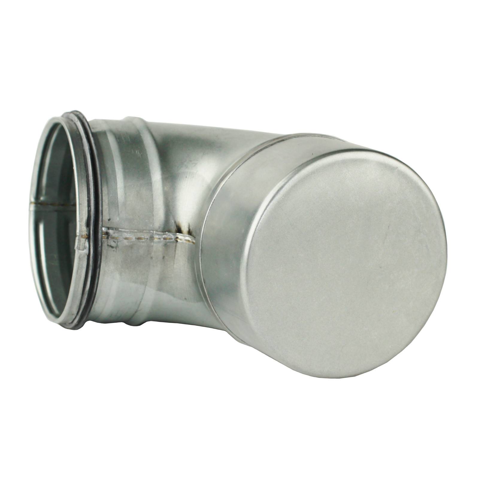 Enddeckel Formteil T-Stück Abzweig Bogen Wickelfalz Abschlussdeckel Deckel Ø 80 mm