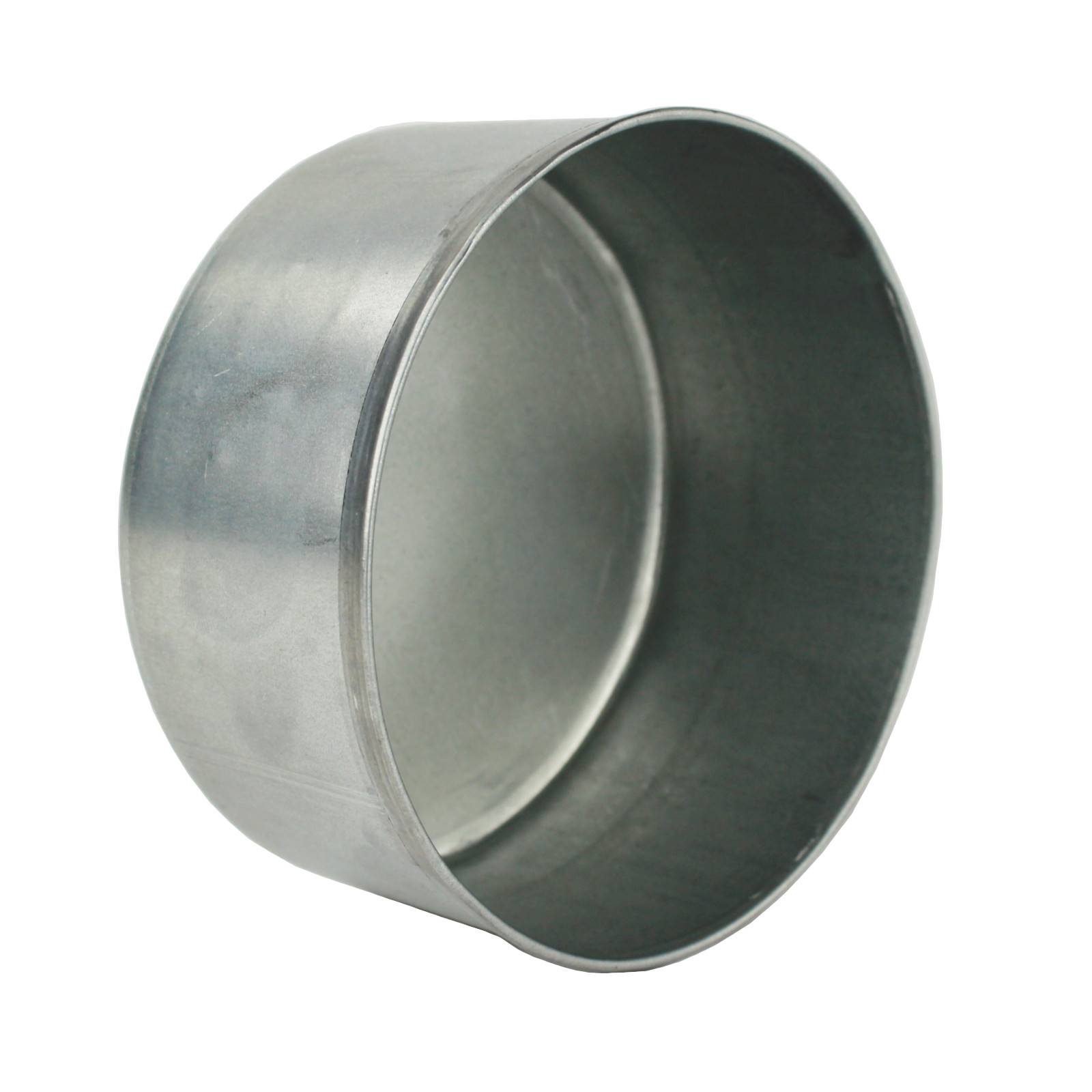 Enddeckel Formteil T-Stück Abzweig Bogen Wickelfalz Abschlussdeckel Deckel Ø 80 mm