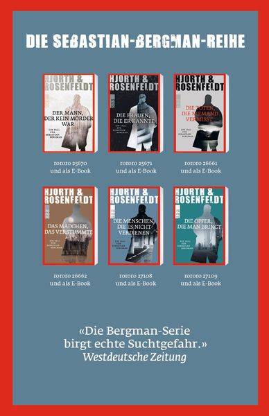 Die Menschen, die es nicht verdienen / Sebastian Bergman Band 5