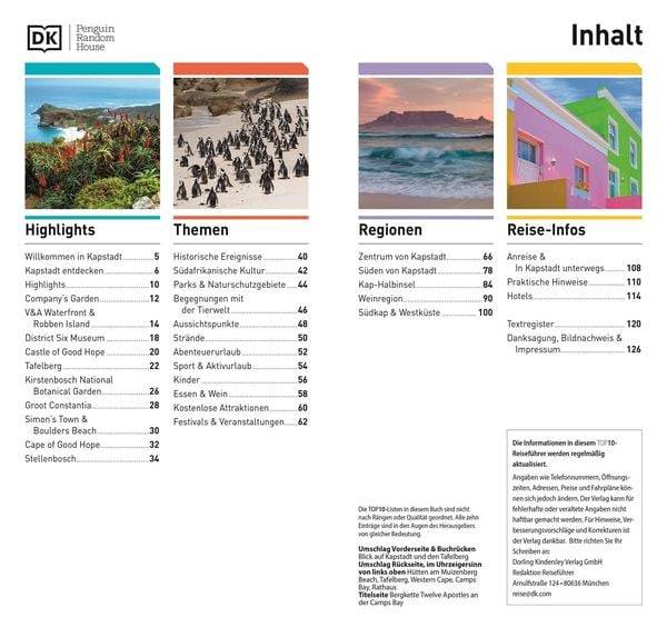 TOP10 Reiseführer Kapstadt