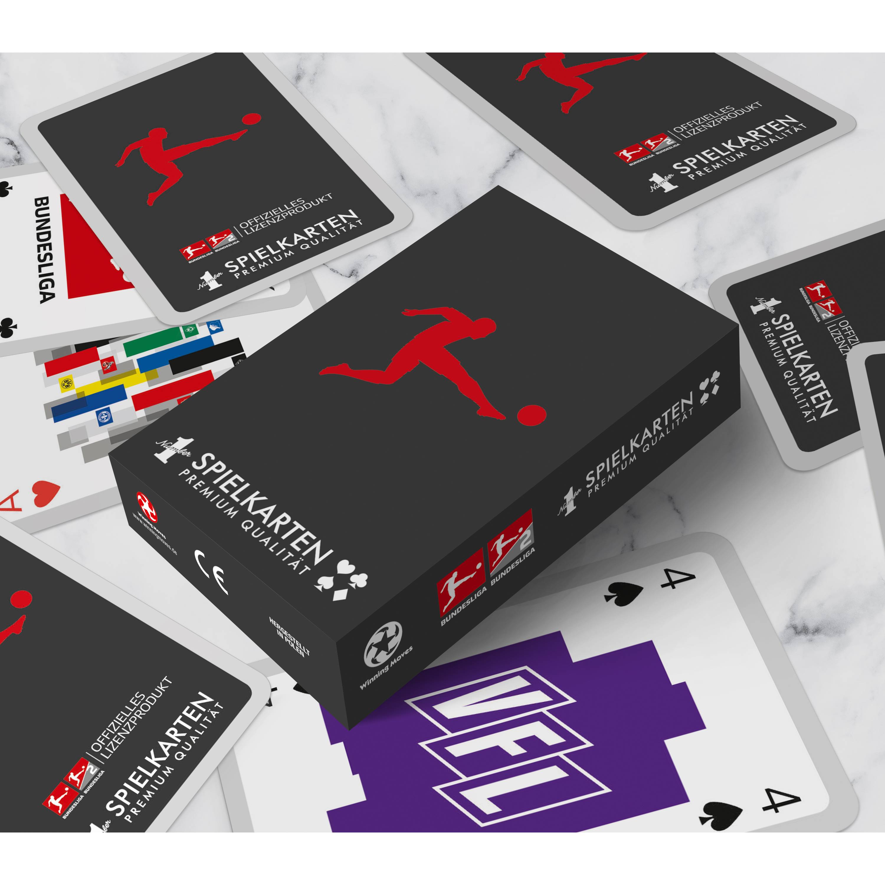 Number 1 - Spielkarten - Bundesliga Edition Kartenspiel Kartendeck Fußball