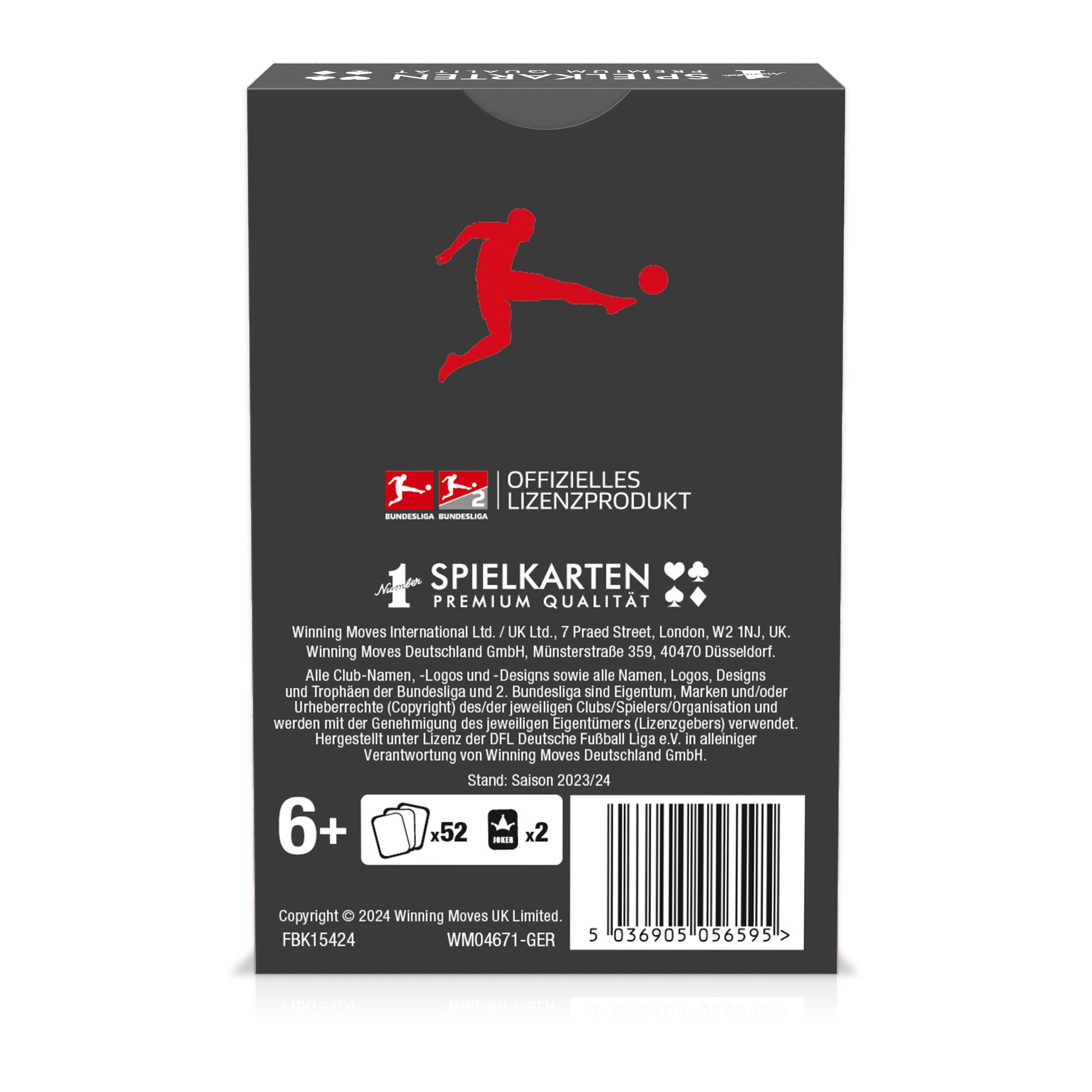 Number 1 - Spielkarten - Bundesliga Edition Kartenspiel Kartendeck Fußball