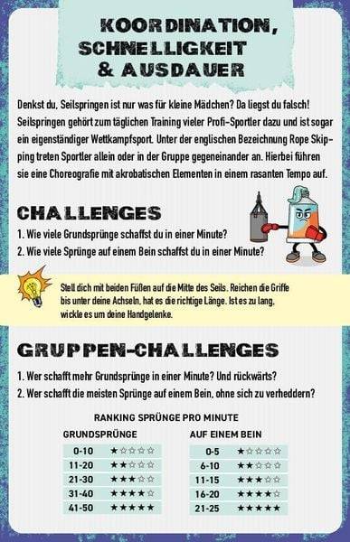 Challengebox 30 Mitmach-Ideen für coole Jungs