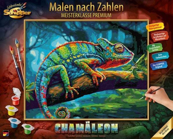 Schipper Malen-nach-Zahlen - Chamäleon