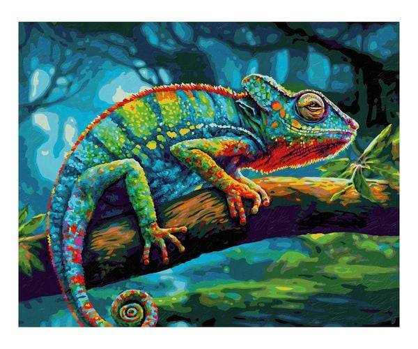 Schipper Malen-nach-Zahlen - Chamäleon