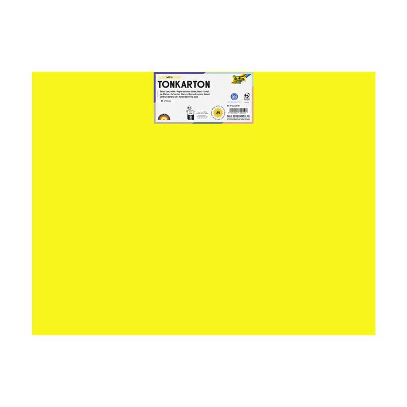 folia Tonkarton, (B)500 x (H)700 mm, 220 g/qm, sortiert