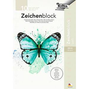 Folia 10 Zeichenblock gekörnt DIN A3 - A3 - 10er