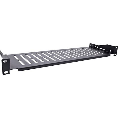 InLine® 19 Fachboden, 150mm, 10kg, 1HE, RAL 9005 schwarz Netzwerk-Infrastruktur Zubehör Stand- / /