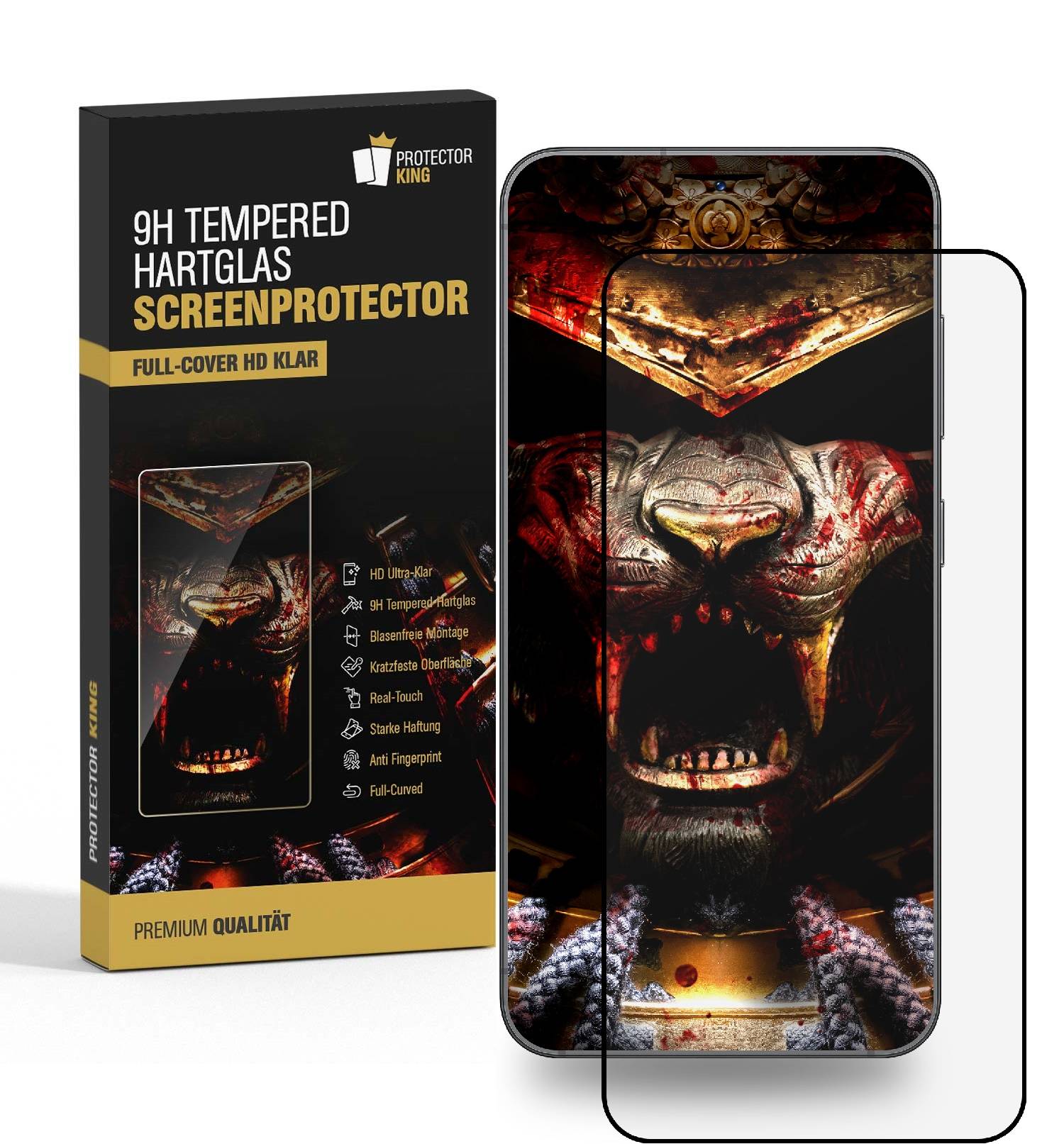 1x 9H Panzerglas für Huawei Pura 70 Pro FULL CURVED 3D KLAR echtes Tempered Glass Panzerfolie Displayschutz Schutzglas Hartglas Schutzfolie