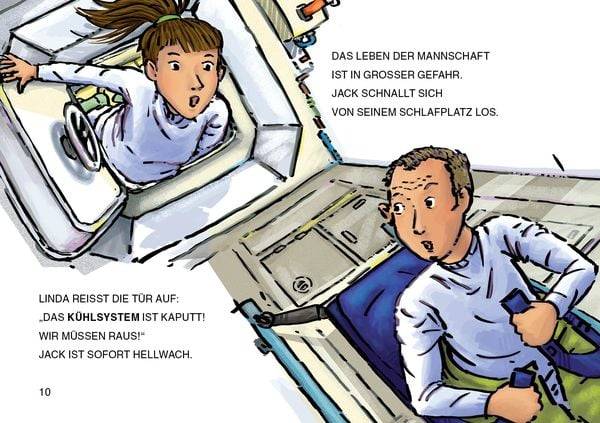 Leselöwen 1. Klasse - Alarm auf der Weltraumstation
