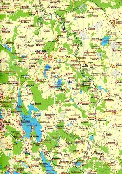 Landkarte Ermland/Oberland