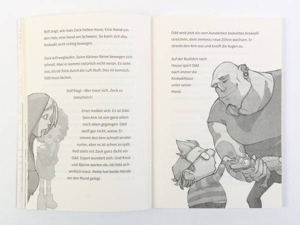 Kurzfassung in Einfacher Sprache. Der Krokodildieb