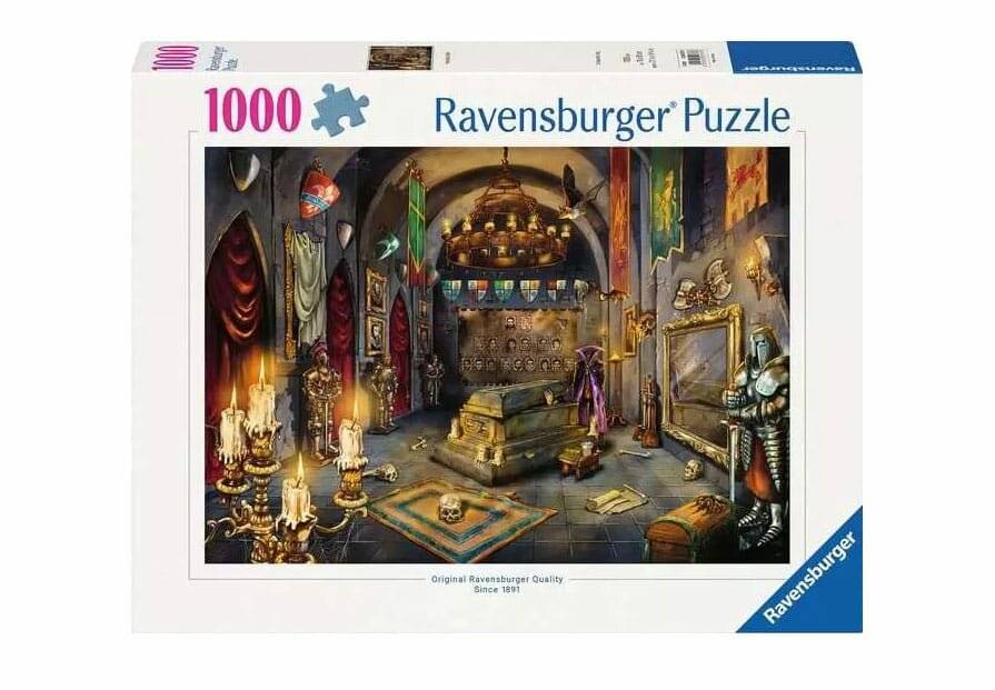 Original Ravensburger Quality Puzzle Das Schloss des Vampirs (1000 Teile)