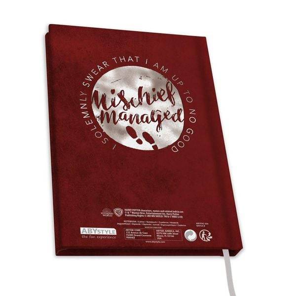 ABYstyle - Harry Potter - Marauder's Map A5 Notizbuch