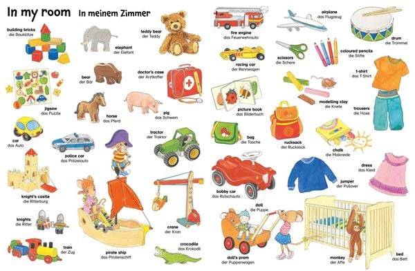 Mein erstes großes Bildwörterbuch – Englisch/Deutsch