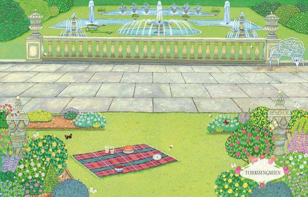 Mein Stickerbuch: Gartenträume