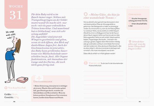 Ganz schön schwanger. Dein Survival-Guide für 9 aufregende Monate.