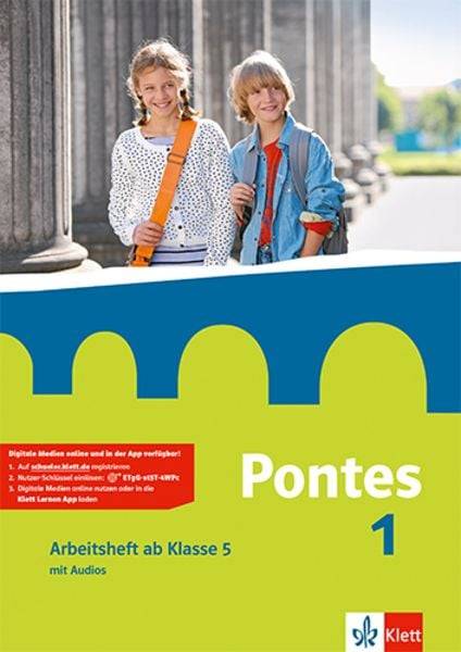Pontes 1. Arbeitsheft ab Klasse 5 mit Audios 1. Lernjahr