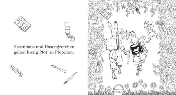 Die Häschenschule: Das Malbuch aus der Häschenschule