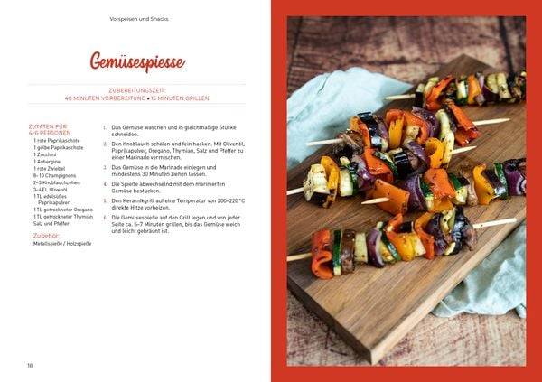 Keramikgrill: Das Rezeptbuch