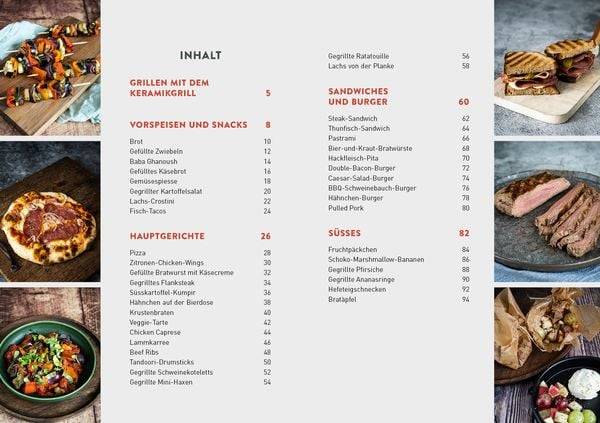 Keramikgrill: Das Rezeptbuch