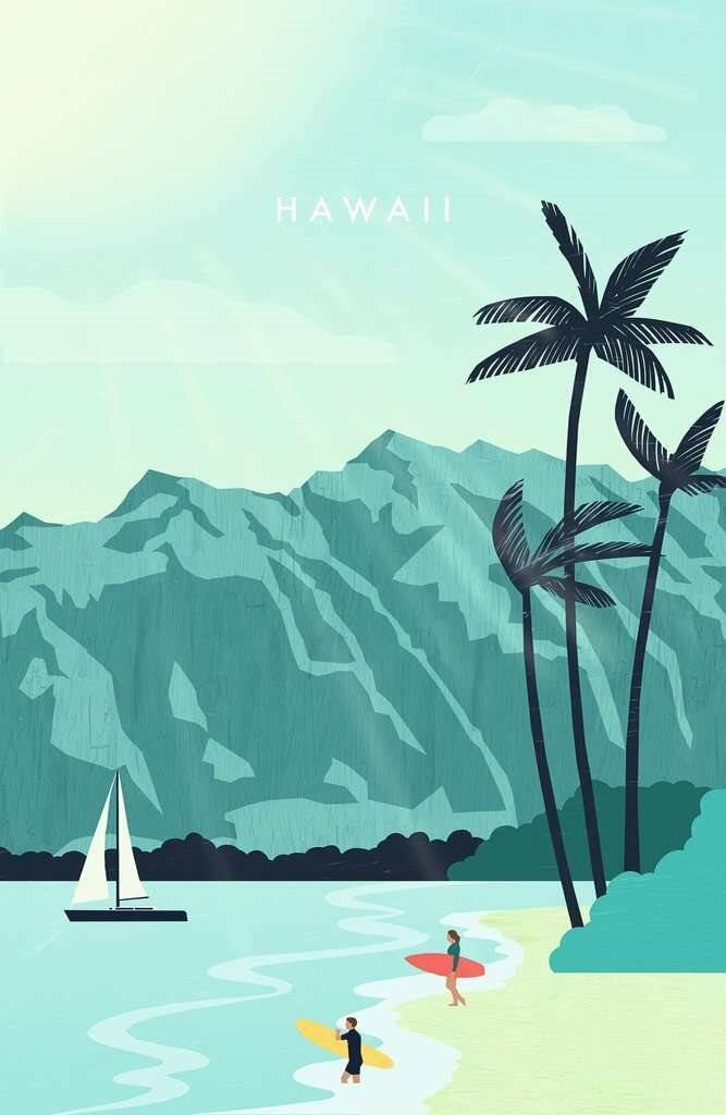 RAVENSBURGER Puzzle Moment: Hawaii 200 Teile