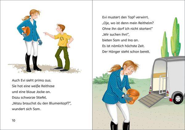 Leselöwen 2. Klasse - Geschichten vom Reitturnier