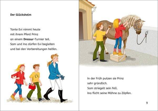 Leselöwen 2. Klasse - Geschichten vom Reitturnier