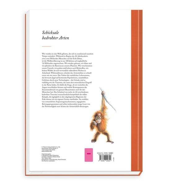 Trötsch Sachbuch Das große Buch der bedrohten Tierarten