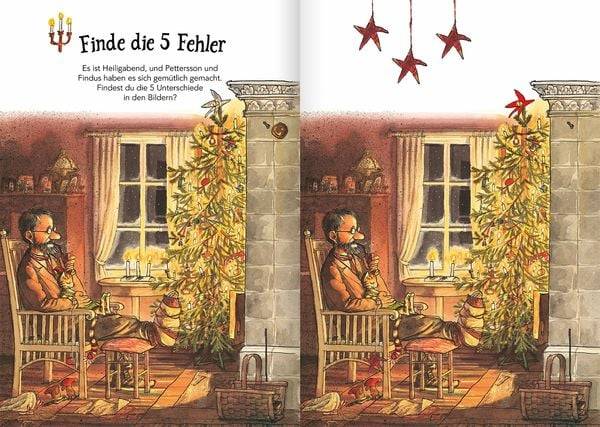 Pettersson und Findus. Lustige Weihnachtsrätsel
