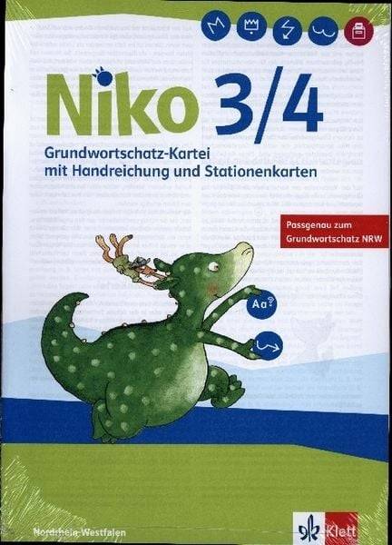 Niko Sprachbuch 3/4. Grundwortschatzkartei, Ausgabe NRW Klasse 3/4