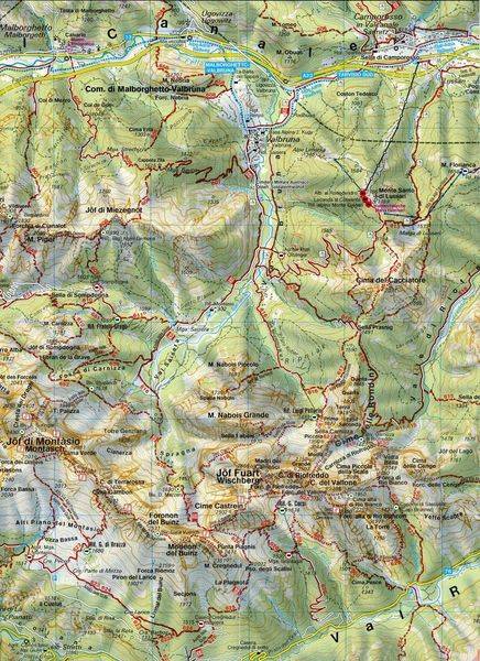 Julische Alpen 1 : 50 000. WK 141