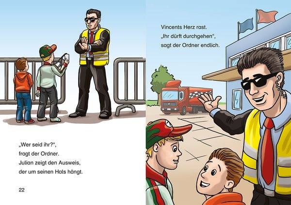 Leselöwen 1. Klasse - Ein spannendes Autorennen