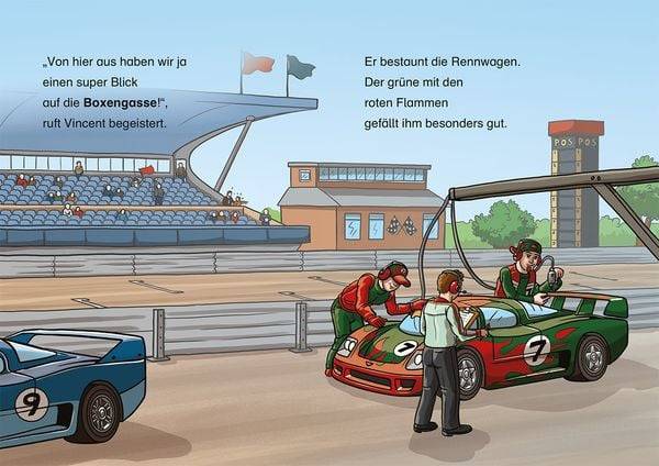 Leselöwen 1. Klasse - Ein spannendes Autorennen