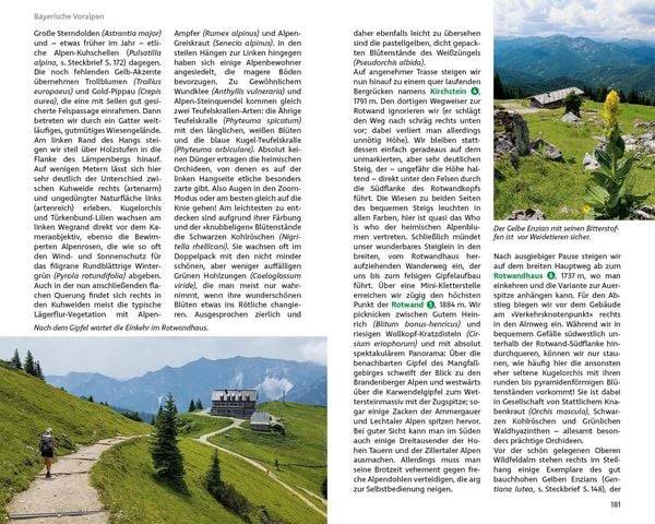 Blumenwanderungen Bayerische Alpen