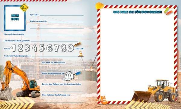 Baustellenfahrzeuge: Meine Kindergartenfreunde