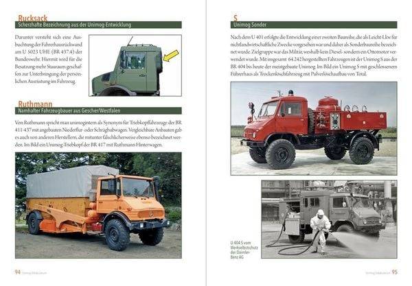 Illustriertes Unimog Vokabularium
