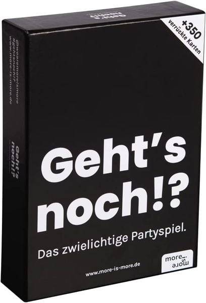 Geht's noch!? - das zwielichtige Partyspiel
