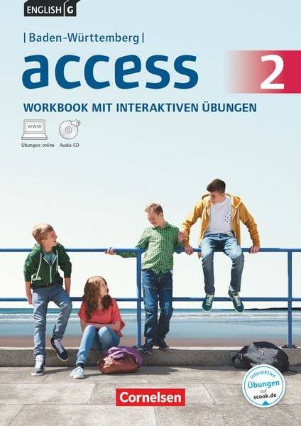 English G Access Band 2: 6. Schuljahr - Baden-Württemberg - Workbook mit interaktiven Übungen auf scook.de