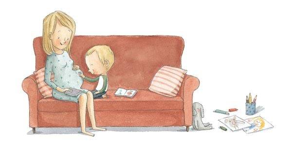 Was versteckt sich in deinem Bauch, Mama?