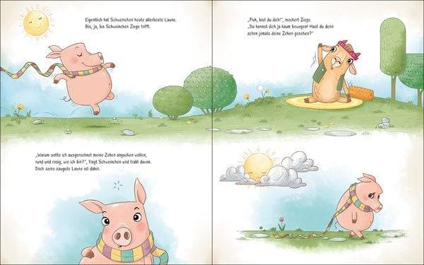 Voll gemein, sagt das Schwein