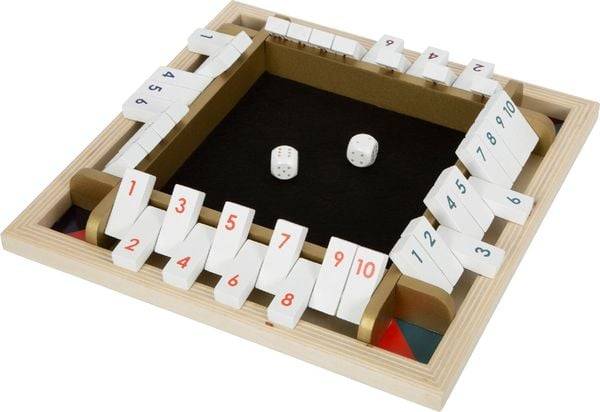 Würfelspiel Shut the Box Gold Edition